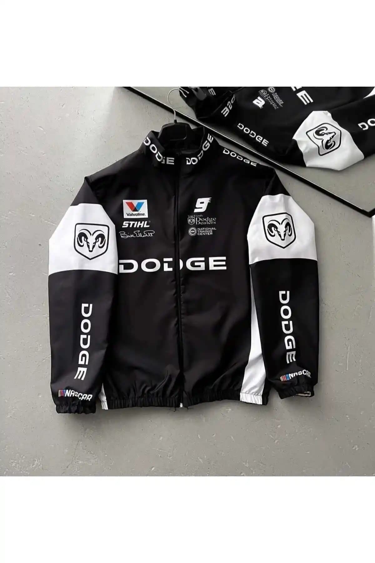 Lushen Unisex Paraşüt Kumaş Oversize Siyah Rüzgarlık Modern ve Fonksiyonel Tasarım