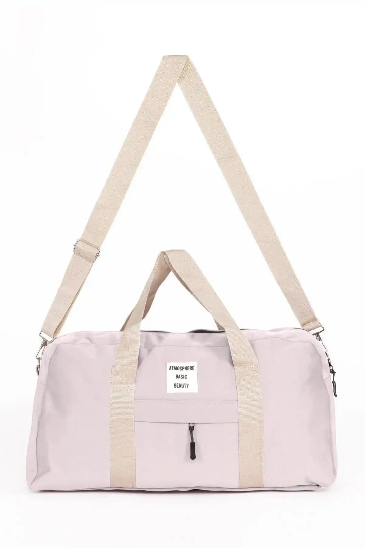 Macharelbasic Çok Yönlü ve Şık Uzun Askılı Seyahat Çantası Kadın ve Erkek Kullanımı