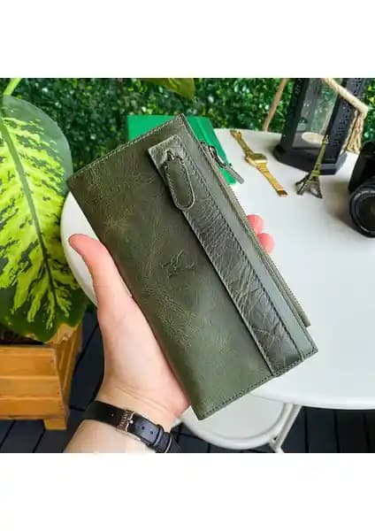 Modica Mannu Elite Serisi Hakiki Deri Uzun Cüzdan Günlük Kullanım İçin Şık ve Dayanıklı Tasarım