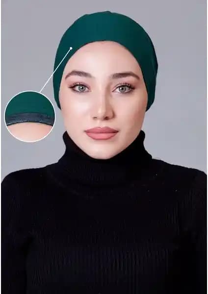 Nanak Yeşil Likralı Kaymayan Bone: Rahat ve Güvenli Günlük Kullanım İçin