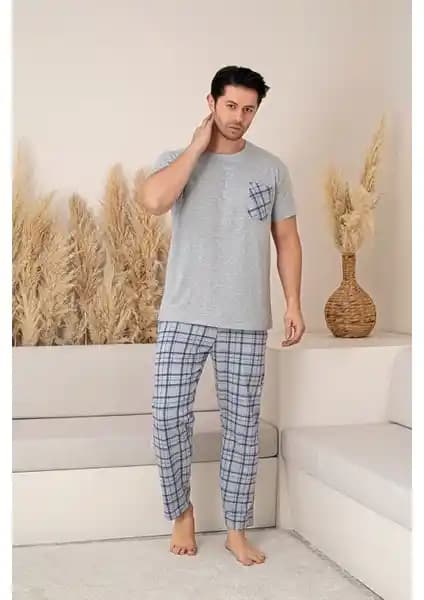 Nisanca Erkek Yazlık %100 Pamuk Kısa Kollu Pijama Takımı Detayları ve Kullanım Özellikleri