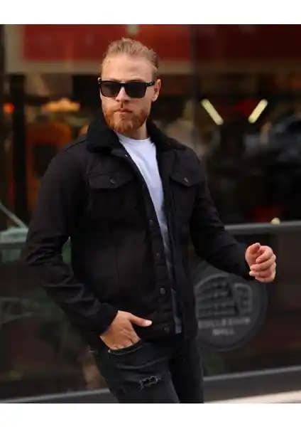 Pobudo Siyah Renk İç İçi Siyah Kürklü Erkek Kot Montu Özellikleri ve Kullanım İpuçları