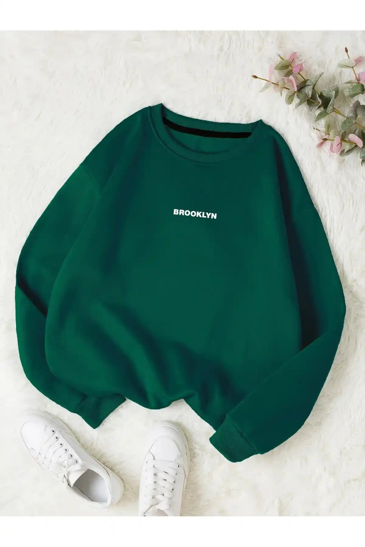Revasser Brooklyn Unisex Oversize Sweatshirt Modern ve Sürdürülebilir Tasarım