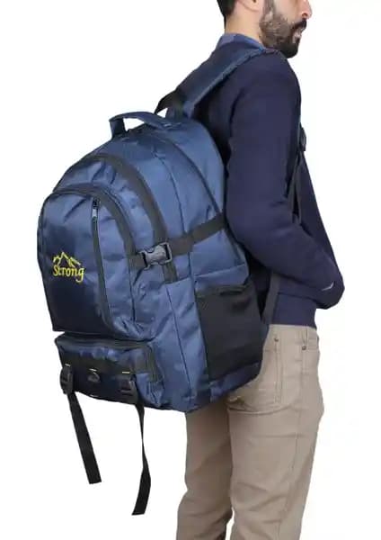 Strong Bag Strong 17-18.4 İnç Laptop Bölmeli Büyük Boy Sırt Çantası Günlük ve Seyahat Kullanımı İçin