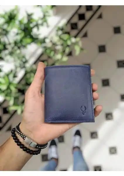 Visso Visso 111 Deri Isme Özel Bozuk Para Cepli Cüzdan Günlük Kullanım İçin Şık Tasarım