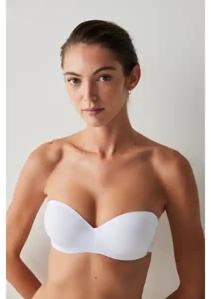 Penti Beyaz Angelina Straplez Balenli Push Up ve Destekli Dolgulu Sütyen Karşılaştırması