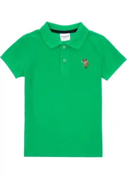 U.S. Polo Assn. Erkek Çocuk Tişörtleri Karşılaştırması Elma Yeşili ve Kavun Renkleri
