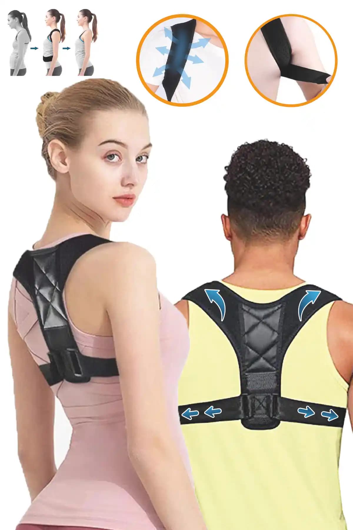 Ankaflex Kadın Erkek Ayarlanabilir Omuz Destekli Duruş Korsesi Detaylı İnceleme