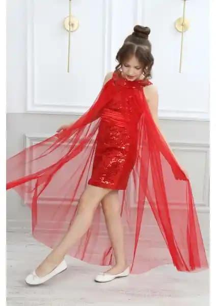 Asortik Kids Kız Çocuk Abiye Gece Elbisesi Şık ve Rahat Tasarımıyla Öne Çıkar