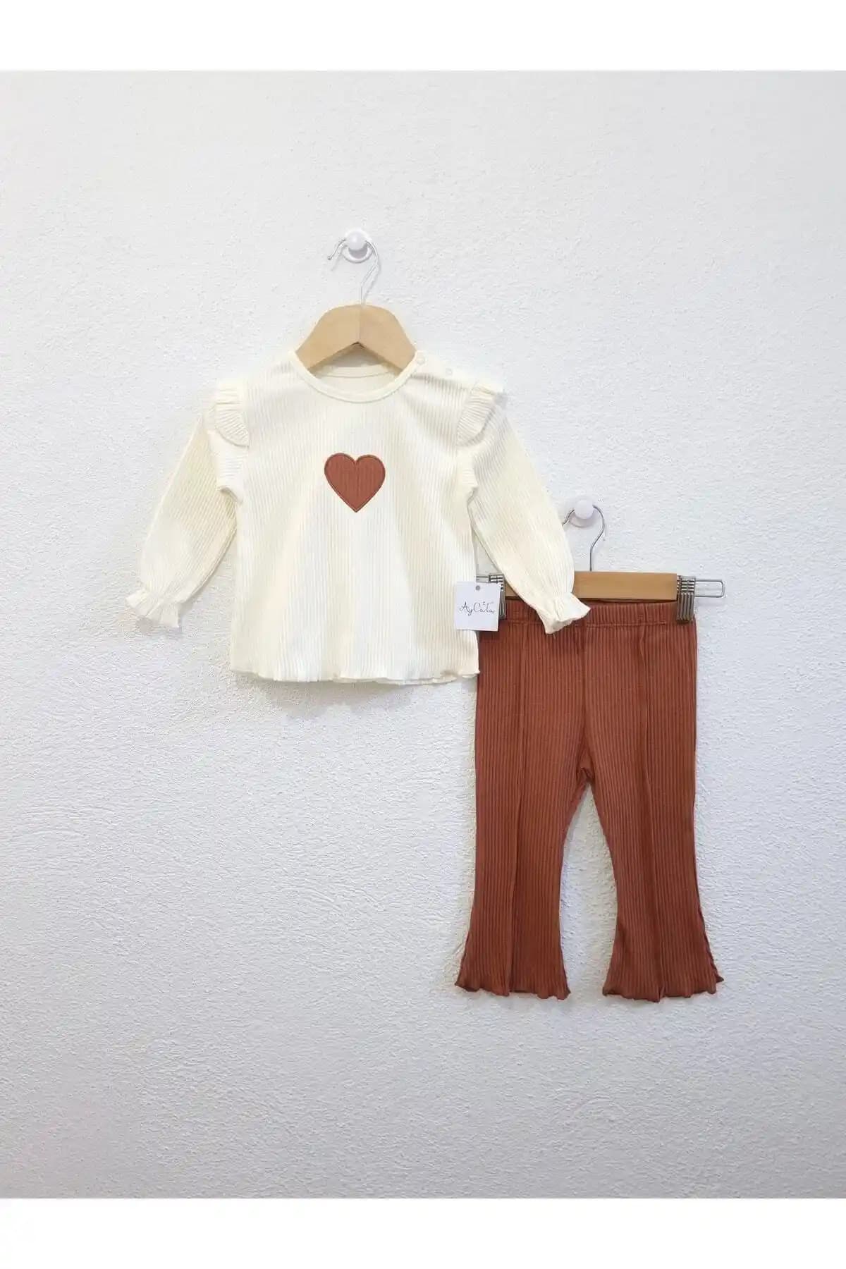 AyCaTa Basic Kaşkorse Omuzları Fırfırlı Bebek Takımı Detaylı Tanıtımı ve Özellikleri