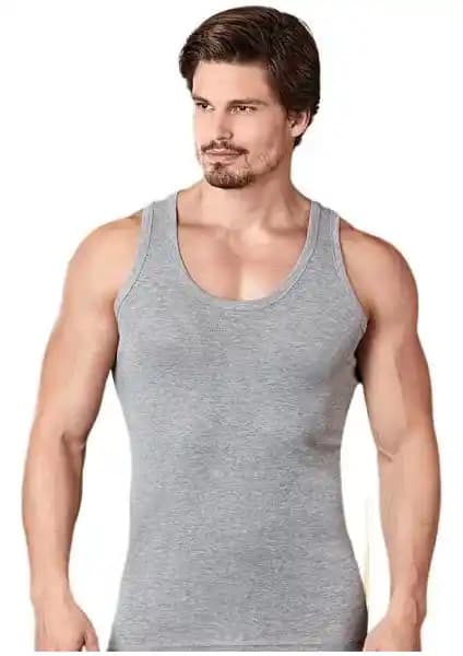 Berrak 1030 3'lü Paket Likralı Elastan Erkek Atletleri Konfor ve Şıklık Sunar