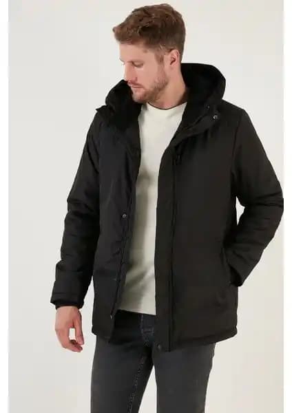 Buratti Su Itici Soğuğa Dayanıklı Slim Fit Kapüşonlu Erkek Montu İncelemesi