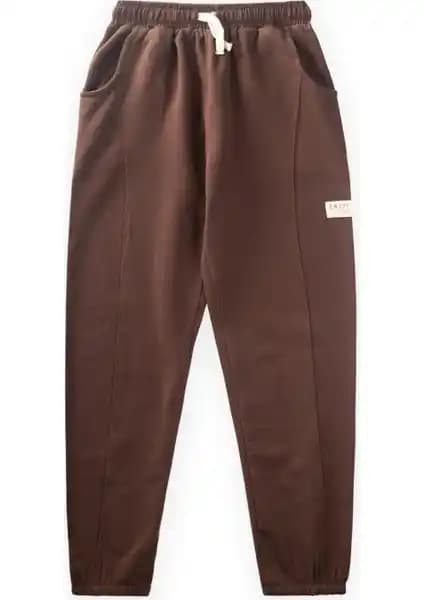 Cigit Paçalı Eşofman 2-8 Yaş Kahverengi Konfor ve Şıklık Sunan Çocuk Giyim Seçeneği