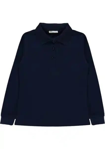 Civil Girls Kız Çocuk Sweatshirt 6-9 Yaş Lacivert Şıklık ve Konfor Sunan Kaliteli Giyim