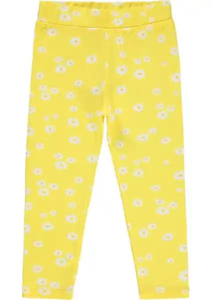 Civil Girls Kız Çocuk Taytı 2-5 Yaş Ananas Desenli Renkli ve Konforlu Tasarım