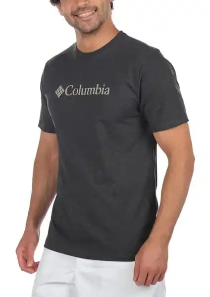 Columbia Erkek Tişörtü CS0287 Büyük Logo ve Yüksek Kaliteyle Günlük ve Outdoor Kullanım İçin