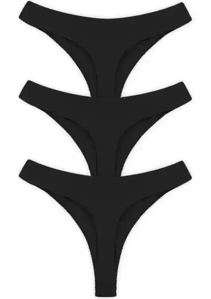 Cottonhill Pamuklu Dantel Detaylı Kadın Tanga: Konfor ve Şıklığın Bir Arada Sunulduğu Ürün