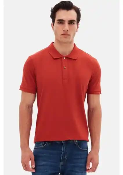 D'S Damat Erkekler İçin Modern ve Dayanıklı %100 Pamuklu Polo Tişört