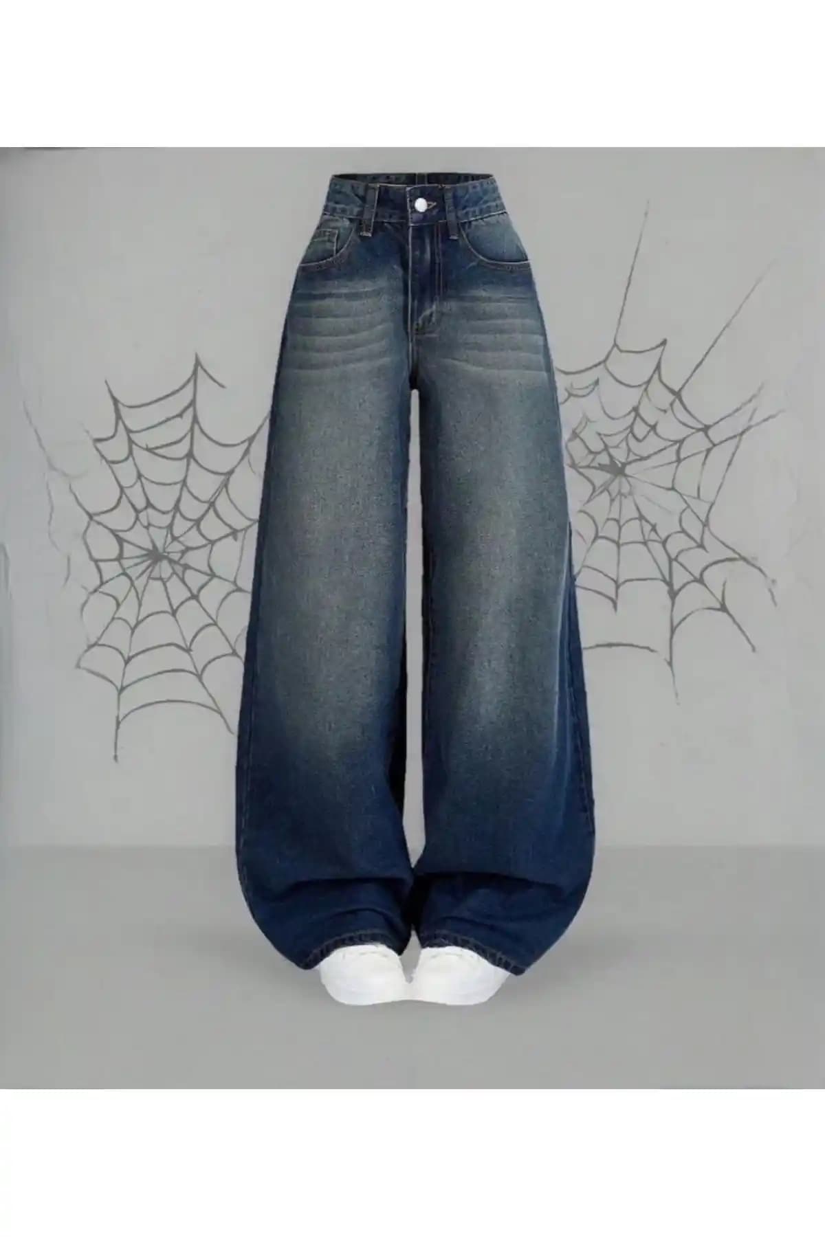 Deefwear Y2K Trend Baggy Pocket Jean Pantolon Güncel Moda ve Konforun Buluşması