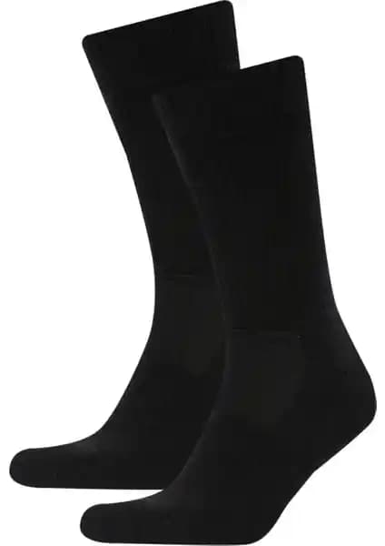 DeFacto Erkek 2'li Pamuklu Spor Çorap Seti Günlük ve Spor Kullanımı İçin Uygun