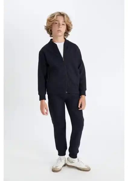 DeFacto Erkek Çocuk Lacivert Beli Lastikli Cepli Jogger Eşofman Altı Ürün İncelemesi