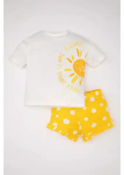 DeFacto Kız Bebek 2'li Takım: Rahat ve Şık Yazlık Çocuk Giyim Seçenekleri