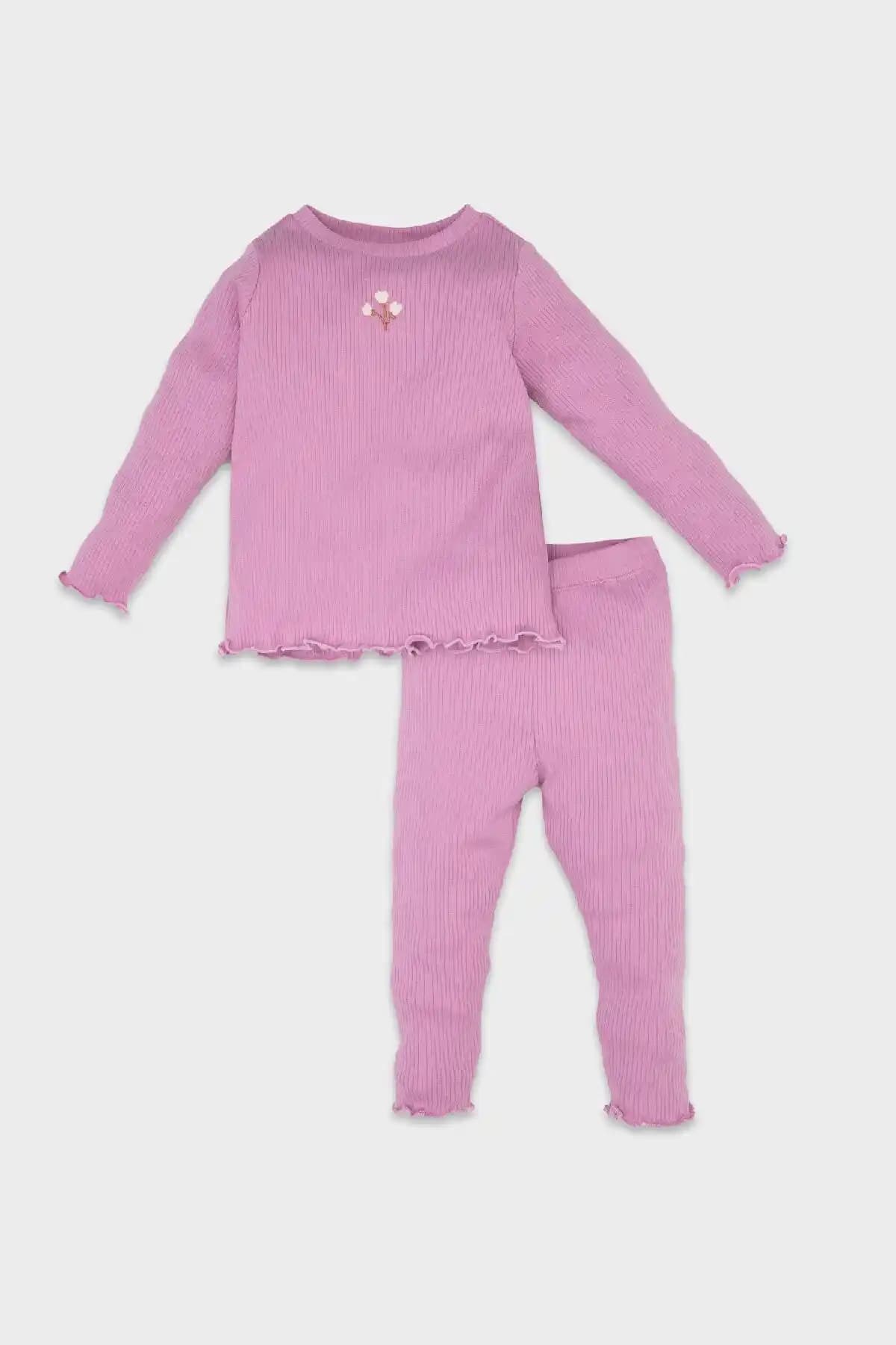 Defacto Kız Bebek 2'li Takım: Şık ve Rahat Günlük Giyim Seçeneği