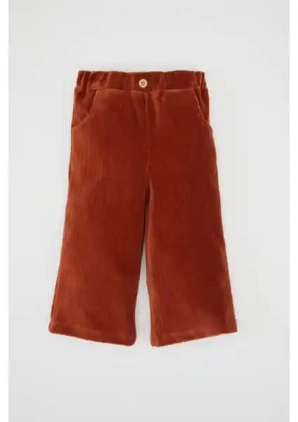 DeFacto Kız Bebek Beli Lastikli Fitilli Kadife Pantolon Detayları ve Kullanım İpuçları