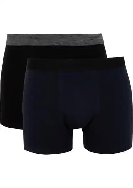 DeFacto Regular Fit 2'li Boxer: Yüksek Konfor ve Şıklık Sunan Erkek İç Giyim Ürünü