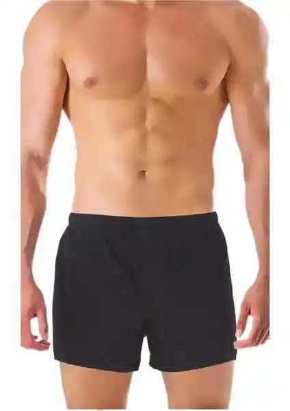 Don Poplin Erkek Boxer Siyah Renk: Konfor ve Şıklığın Modern Buluşması