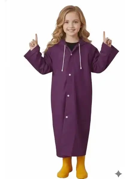 Dream Plus Unisex Çocuk Su Rüzgar Geçirmez Yağmurluk: Hafif ve Koruyucu Dış Giyim