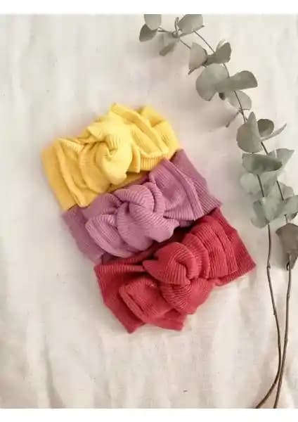 Emel Emelmabel Kız Çocuk ve Bebek Ribana Bandana Seti: Rahat ve Şık Tasarım