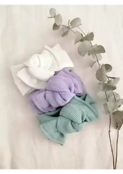 Emel Mabel Bebek ve Çocuklar İçin Ribana Bandana Seti Şıklık ve Konfor Sunar