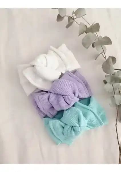 Emel Mabel Kız Çocuk ve Bebek Ribana Bandana Seti: Şık ve Konforlu Aksesuarlar