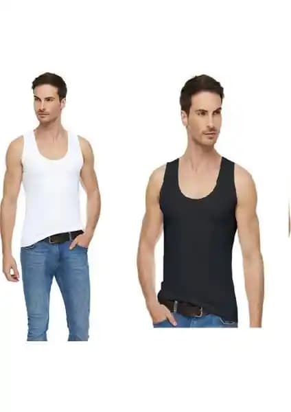 Erkekler İçin Modal Elastan Likralı Pamuklu Atlet: Konfor ve Şıklığın Buluşması