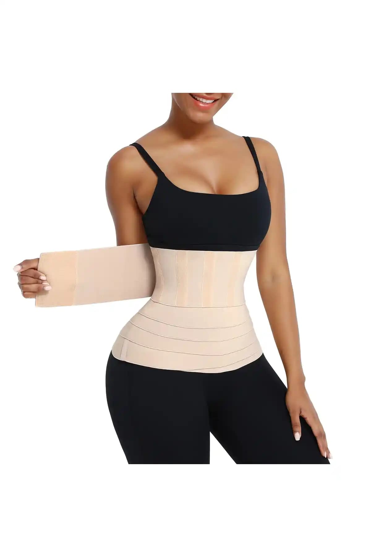 FİT WOMEN Bel Bandajı: Günlük ve Spor Kullanımı İçin Yüksek Performanslı Şekillendirici