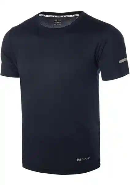 Genius Store Erkek Spor Tişörtü: Hızlı Kuruma, Nefes Alabilir ve Konforlu Tasarım