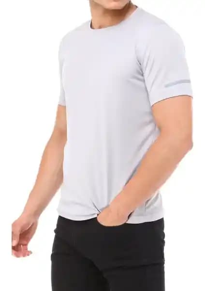 Ghassy Co Erkek Nem Emici Hızlı Kuruma Atletik T-Shirt Performans ve Konfor Sunar