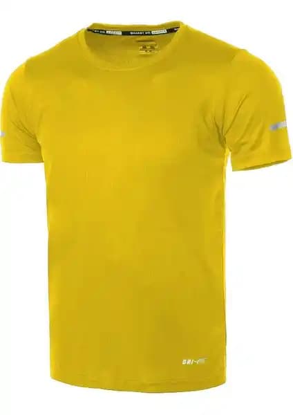 Ghassy Co Erkek Nem Emici Hızlı Kuruma Spor T-Shirt Performans ve Konfor Odaklı Tasarım
