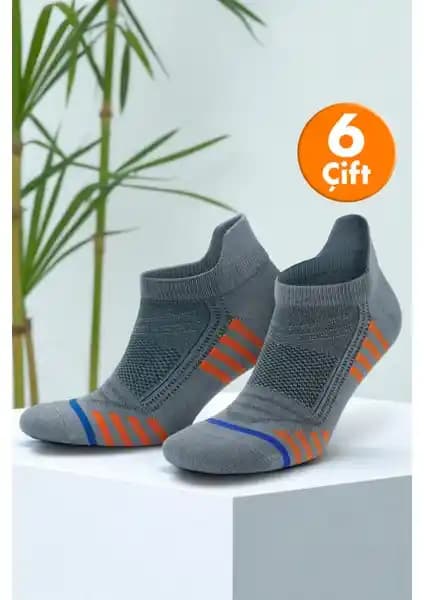 Gowith 6'lı Bambu Erkek Spor Çorabı Yüksek Konfor ve Dayanıklılık Sunar
