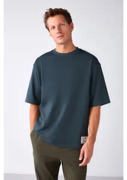 Grimelange Joel Erkek Organik Pamuk Oversize Yeşil T-shirt Detaylı İnceleme ve Özellikler