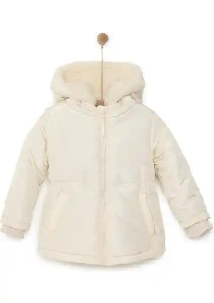 HelloBaby Kapüşonlu Mont Kız Bebekler İçin Şık ve Konforlu Günlük Giyim Seçeneği