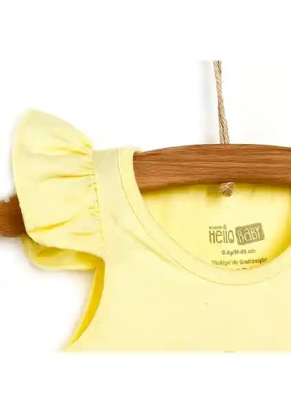 HelloBaby Kız Bebek Atlet Tshirt: Konfor ve Şıklığı Bir Arada Sunan Yazlık Tasarım