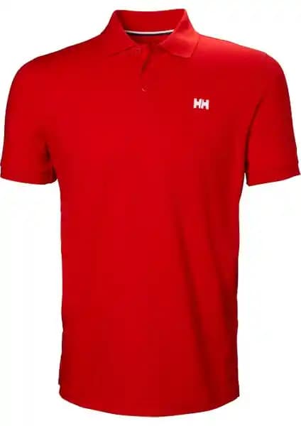 Helly Hansen Transat Polo Kırmızı Erkek T-Shirt Şıklık ve Fonksiyonellik Bir Arada