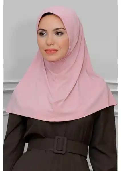 Hürrem Bone Pudra Tesettür Eşarp Pratik Kullanım ve Şık Tasarım Özellikleri
