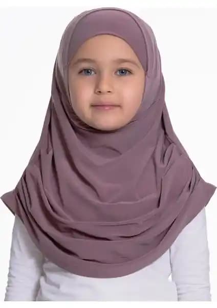 Hürrem Bone Vizon Çocuklar İçin Pratik ve Şık Tesettür Bone Modeli