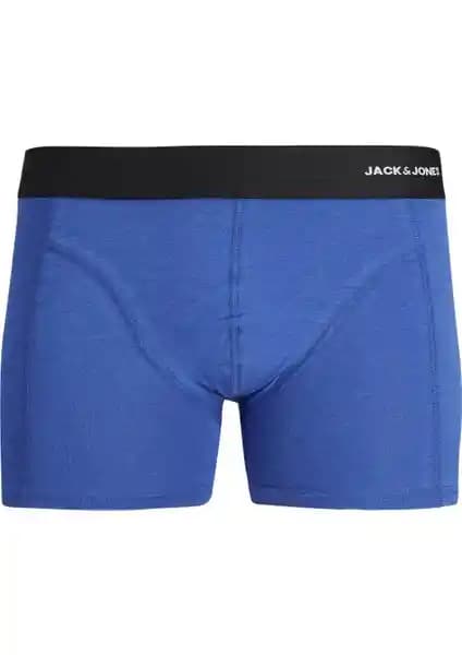 Jack & Jones Erkek 3'lü Bambu Boxer Paketi Lucas Konfor ve Dayanıklılık Sunar