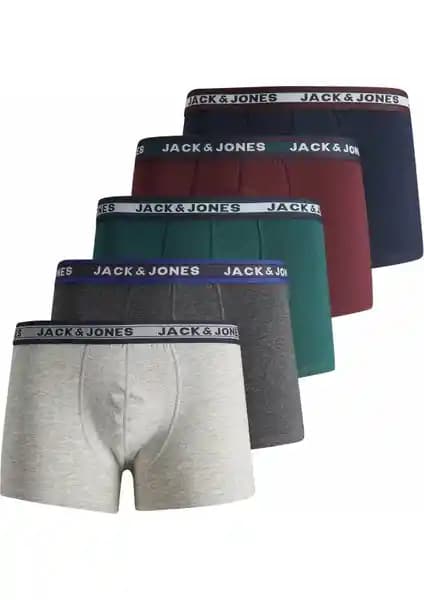 Jack & Jones Erkek Dark Grey Melange Boxer: Konfor ve Şıklığın Birleşimi