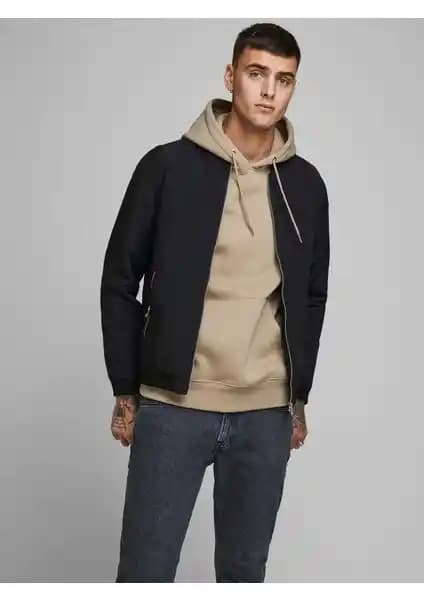 Jack & Jones Rush Bomber Erkek Lacivert Ceket: Şık ve Fonksiyonel Günlük Giyim Parçası