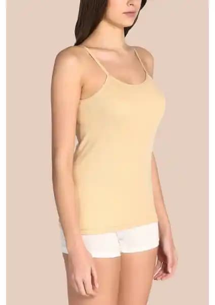 Kadın Pamuklu Ribana Atletler 6'lı Paket Konfor ve Şıklık Sunar